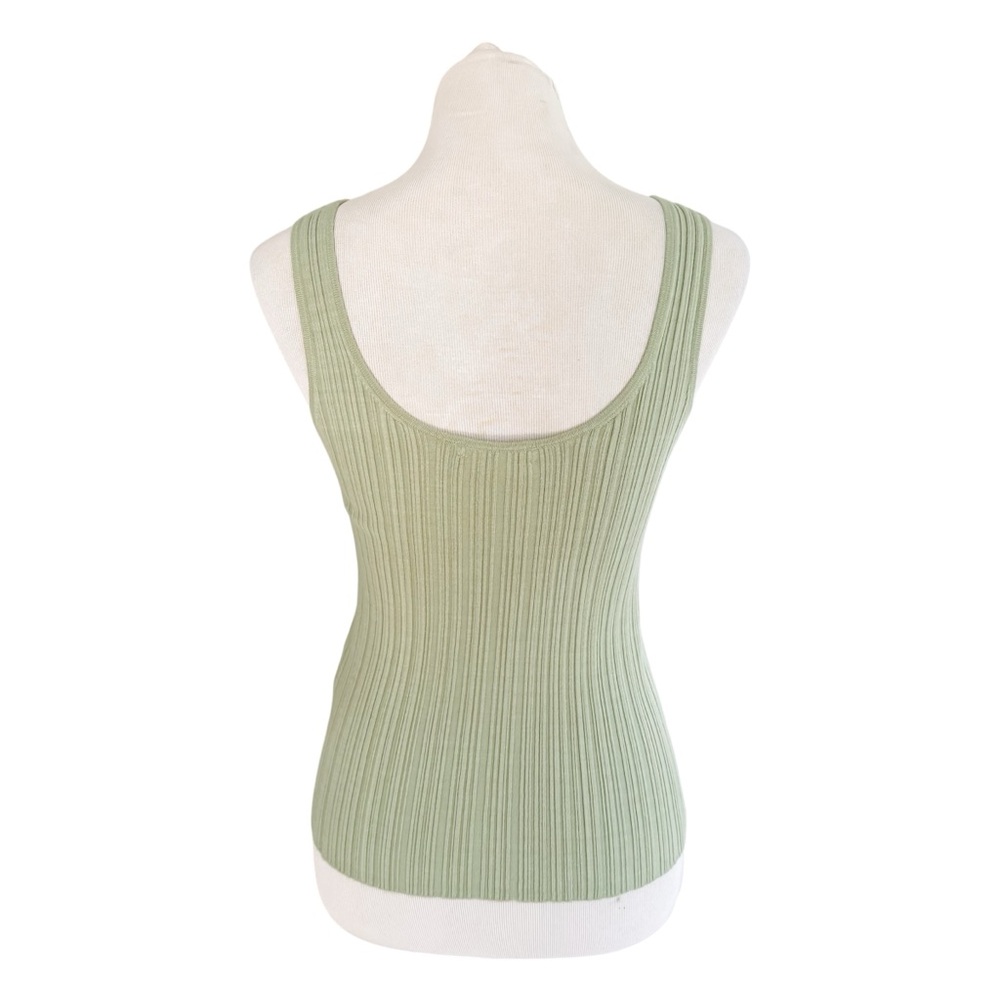 Madewell The Signature Knit Scoopneck Sweater Tank in Pistachio Green Women’s S - Picture 7 of 11